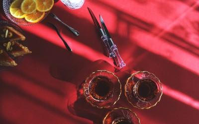 Red Tablecloth: Bold Flair for Rustic Suppers